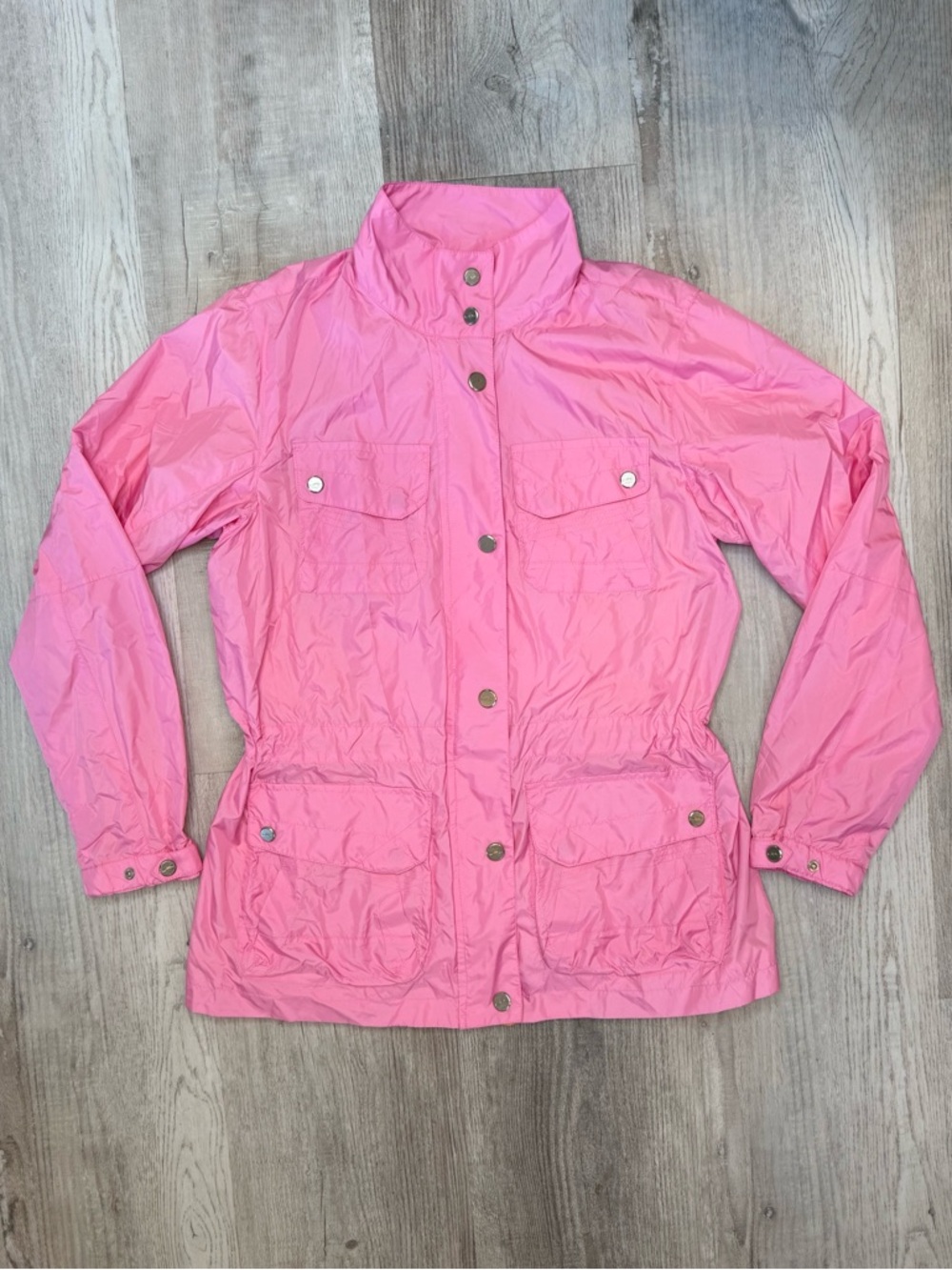 Lauren Ralph Lauren Active Candy Pink Utility Windbreaker Jacket Women’s size L